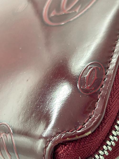 Cartier（カルティエ）Cartier (カルティエ) ハッピーバースデー 長財布 レッドの古着・服飾アイテム