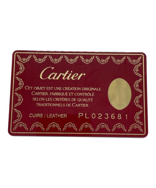 Cartier（カルティエ）Cartier (カルティエ) ハッピーバースデー 長財布 レッドの古着・服飾アイテム