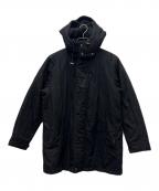 BARACUTAバラクータ）の古着「ライナー付きフーデッド中綿ジャケット」｜ブラック