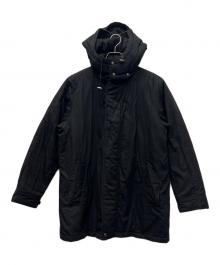 BARACUTA（バラクータ）の古着「ライナー付きフーデッド中綿ジャケット」｜ブラック