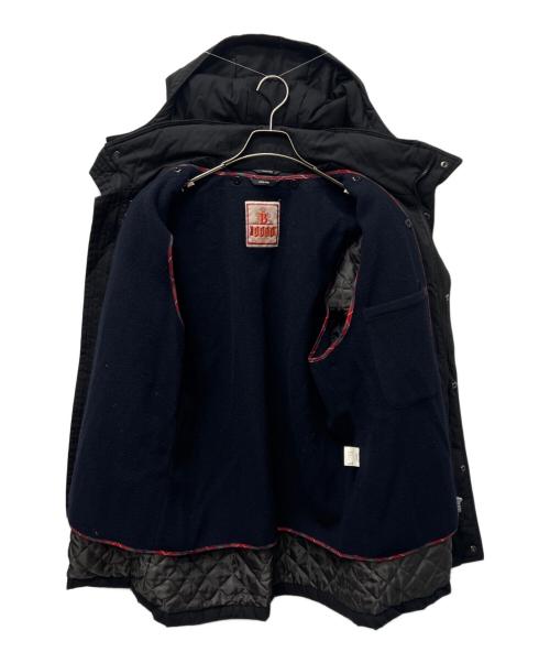 BARACUTA（バラクータ）BARACUTA (バラクータ) ライナー付きフーデッド中綿ジャケット ブラック サイズ:Ｌの古着・服飾アイテム
