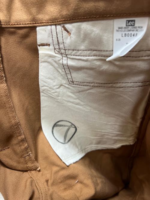 LEE（リー）LEE (リー) ワークパンツ ブラウン サイズ:３１の古着・服飾アイテム