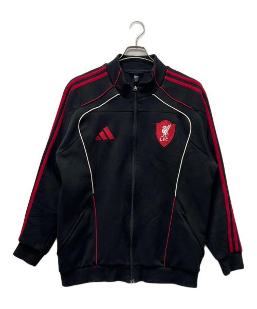 adidas（アディダス）adidas (アディダス) リバプールFC UBP ダブルニット トラックトップ ブラック サイズ:2XLの古着・服飾アイテム