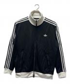 adidasアディダス）の古着「クラシック トラックトップジャケット」｜ブラック×ホワイト