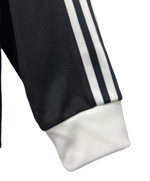 adidas（アディダス）adidas (アディダス) クラシック トラックトップジャケット ブラック×ホワイト サイズ:3XLの古着・服飾アイテム