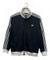 adidas（アディダス）の古着「クラシック トラックトップジャケット」｜ブラック×ホワイト