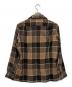 PENDLETON (ペンドルトン) ウールチェックシャツ ベージュ×ブラウン サイズ:Ｍ：16000円