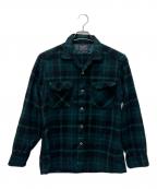 PENDLETONペンドルトン）の古着「ウールチェックシャツ」｜グリーン×ブラック