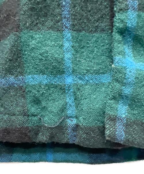 PENDLETON（ペンドルトン）PENDLETON (ペンドルトン) ウールチェックシャツ グリーン×ブラック サイズ:Ｍの古着・服飾アイテム