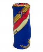 HERMESエルメス）の古着「LIBERTE EGALITE FRATERNITE REPUBLIQUE FRANCAISE」｜レッド×ブルー