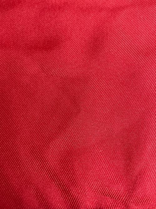 CHANEL（シャネル）CHANEL (シャネル) ココマーク シルクスカーフ レッドの古着・服飾アイテム