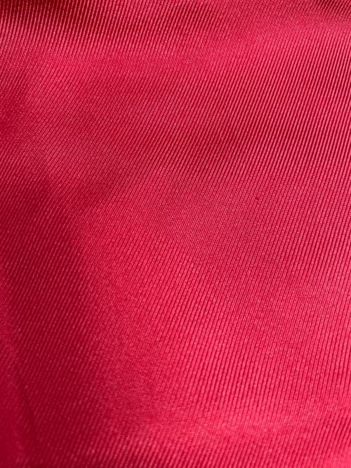 CHANEL（シャネル）CHANEL (シャネル) ココマーク シルクスカーフ レッドの古着・服飾アイテム