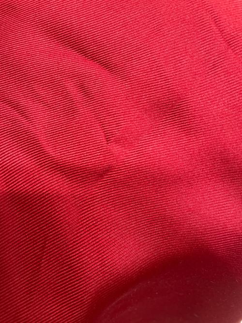 CHANEL（シャネル）CHANEL (シャネル) ココマーク シルクスカーフ レッドの古着・服飾アイテム