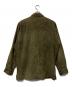 PERRY ELLIS (ペリーエリス) スウェードジャケット オリーブ サイズ:Ｌ：7000円