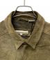 中古・古着 PERRY ELLIS (ペリーエリス) スウェードジャケット オリーブ サイズ:Ｌ：7000円