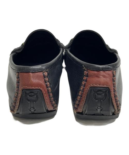 GUCCI（グッチ）GUCCI (グッチ) レザーローファー ブラック サイズ:SIZE 40 1/2の古着・服飾アイテム