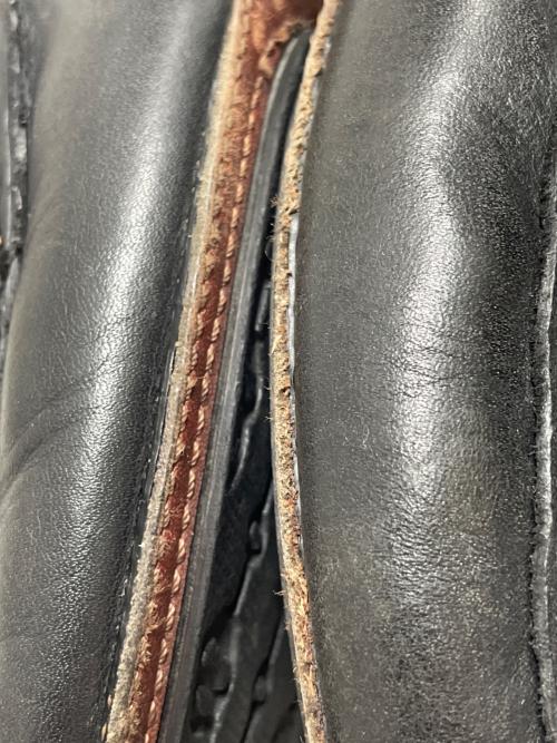 GUCCI（グッチ）GUCCI (グッチ) レザーローファー ブラック サイズ:SIZE 40 1/2の古着・服飾アイテム