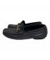 GUCCI (グッチ) レザーローファー ブラック サイズ:SIZE 40 1/2：10000円
