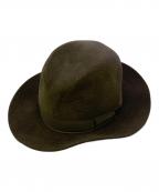 LOCK&CO.HATTERSロックオンハッターズ）の古着「ハット　LOCK&CO.HATTERS（ロックオンハッターズ）」｜ブラウン
