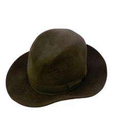 LOCK&CO.HATTERS（ロックオンハッターズ）の古着「ハット　LOCK&CO.HATTERS（ロックオンハッターズ）」｜ブラウン