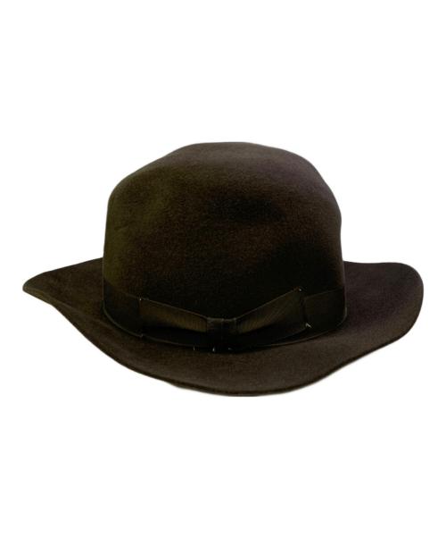 LOCK&CO.HATTERS（ロックオンハッターズ）LOCK&CO.HATTERS (ロックオンハッターズ) ハット　LOCK&CO.HATTERS（ロックオンハッターズ） ブラウン サイズ:58の古着・服飾アイテム