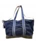 NICENESS (ナイスネス) L.LESH 2wayショルダーバッグ ネイビー×オリーブ：45000円