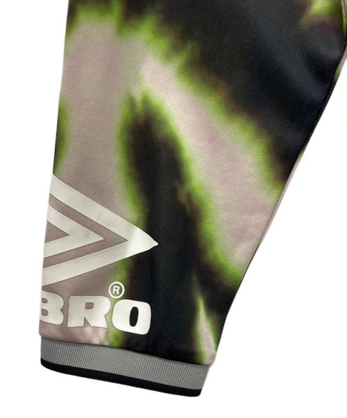 UMBRO（アンブロ）UMBRO (アンブロ) BAL (バル) BAL/UMBRO LS SOCCER JERSEY グレー×グリーン サイズ:ＸＬの古着・服飾アイテム