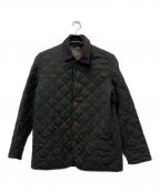 Barbourバブアー）の古着「キルティングジャケット」｜グレー