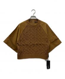 Sov.（ソブ）の古着「ドッキングプルオーバーダブルスタンダードクロージング」｜ブラウン