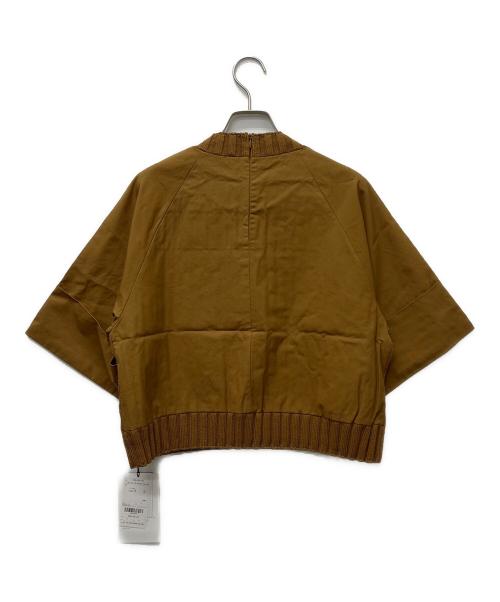 Sov.（ソブ）Sov. (ソブ) ドッキングプルオーバーダブルスタンダードクロージング ブラウン サイズ:FREEの古着・服飾アイテム