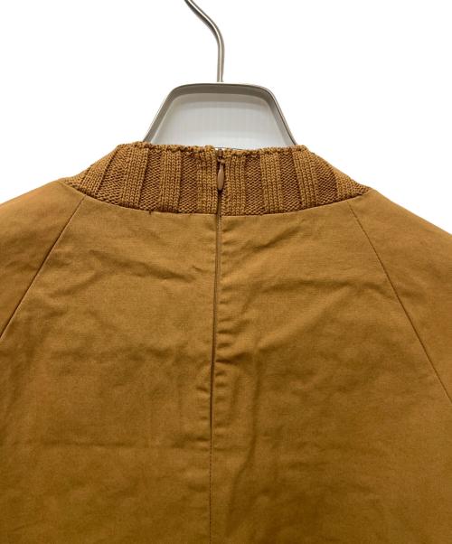 Sov.（ソブ）Sov. (ソブ) ドッキングプルオーバーダブルスタンダードクロージング ブラウン サイズ:FREEの古着・服飾アイテム