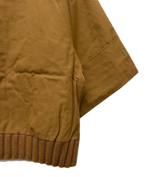 Sov.（ソブ）Sov. (ソブ) ドッキングプルオーバーダブルスタンダードクロージング ブラウン サイズ:FREEの古着・服飾アイテム