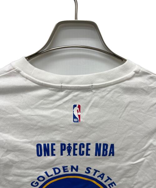 ONE PIECE（ワンピース）ONE PIECE (ワンピース) NBA (エヌビーエー) 半袖カットソー ホワイト サイズ:Ｍの古着・服飾アイテム