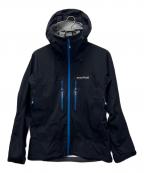 mont-bellモンベル）の古着「コスミックパーカ」｜ブラック×ブルー