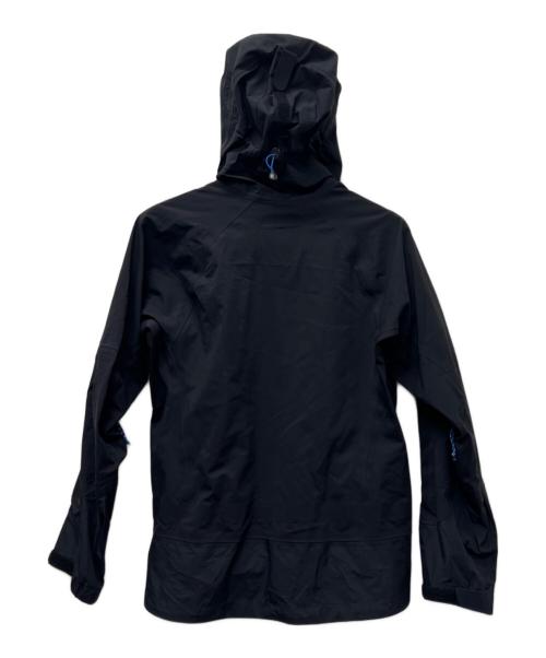 mont-bell（モンベル）mont-bell (モンベル) コスミックパーカ ブラック×ブルー サイズ:Ｌの古着・服飾アイテム
