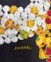 中古・古着 CHANEL (シャネル) パールジュエルモチーフスカーフ ブラック：18000円