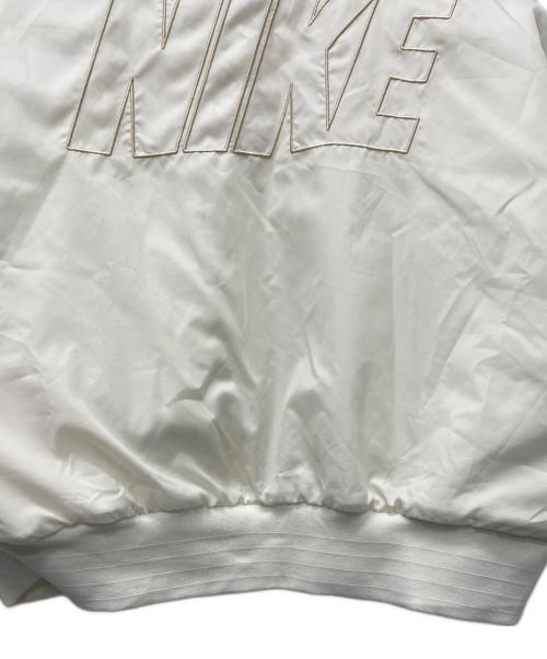 NIKE（ナイキ）NIKE (ナイキ) NSW ファックス ファー ボンバー ジャケット ホワイト サイズ:Ｍの古着・服飾アイテム