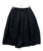 COMME des GARCONSコムデギャルソン）の古着「ロングスカート」｜ブラック