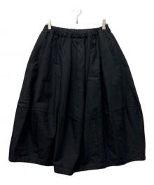 COMME des GARCONS（コムデギャルソン）の古着「ロングスカート」｜ブラック