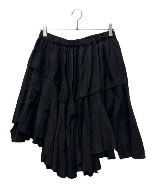 COMME des GARCONS（コムデギャルソン）COMME des GARCONS (コムデギャルソン) ミディスカート ブラック サイズ:Ｓの古着・服飾アイテム