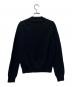 PLAY COMME des GARCONS (プレイコムデギャルソン) ダブルハートワッペンカーディガン ブラック サイズ:Ｌ：11000円
