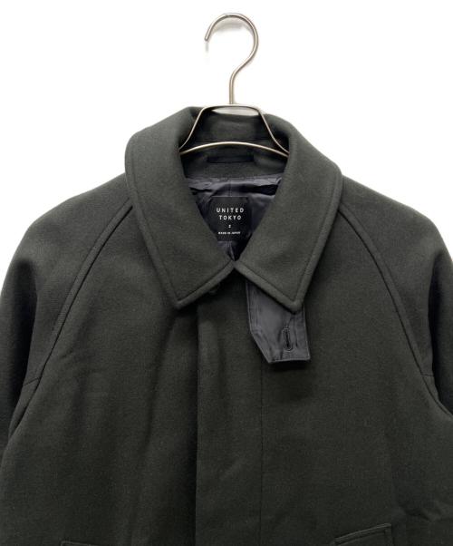 UNITED TOKYO（ユナイテッドトーキョー）UNITED TOKYO (ユナイテッドトーキョー) ステンカラーコート グレー サイズ:２の古着・服飾アイテム