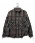 SAINT MICHAEL（セントマイケル）の古着「Flannel Shirt 」｜グレー