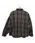 SAINT MICHAEL (セントマイケル) Flannel Shirt  グレー サイズ:Ｌ：53000円