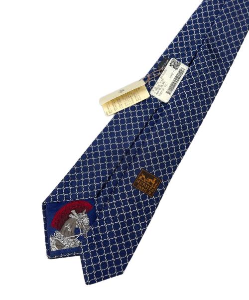 HERMES（エルメス）HERMES (エルメス) シルクネクタイ ブルー サイズ:- 未使用品の古着・服飾アイテム
