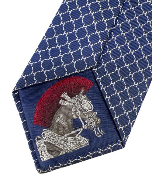 HERMES（エルメス）HERMES (エルメス) シルクネクタイ ブルー サイズ:- 未使用品の古着・服飾アイテム