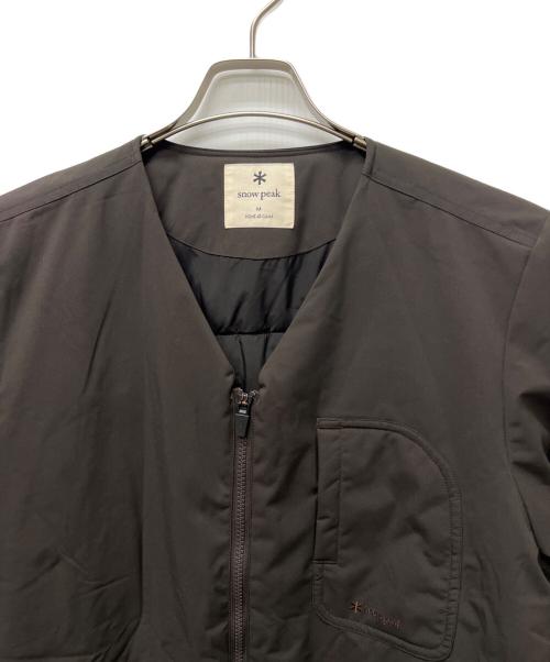 Snow peak（スノーピーク）Snow peak (スノーピーク) 中綿ジャケット ブラウン サイズ:Ｍの古着・服飾アイテム
