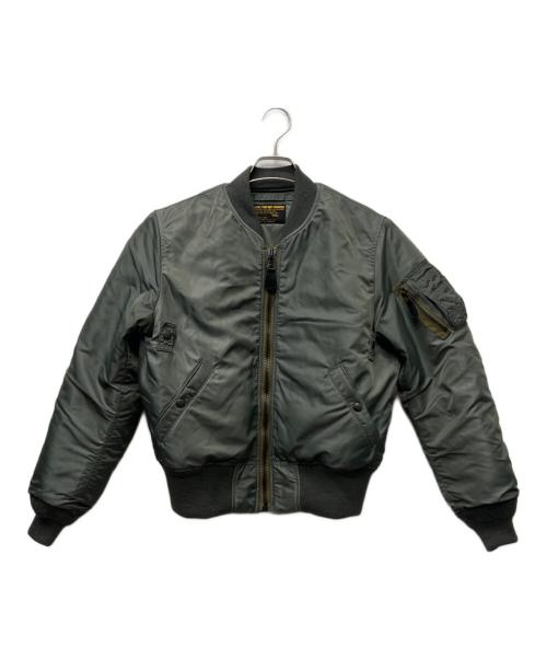 AVIREX（アヴィレックス）AVIREX (アヴィレックス) MA-1 VINTAGE グレー サイズ:Ｓの古着・服飾アイテム