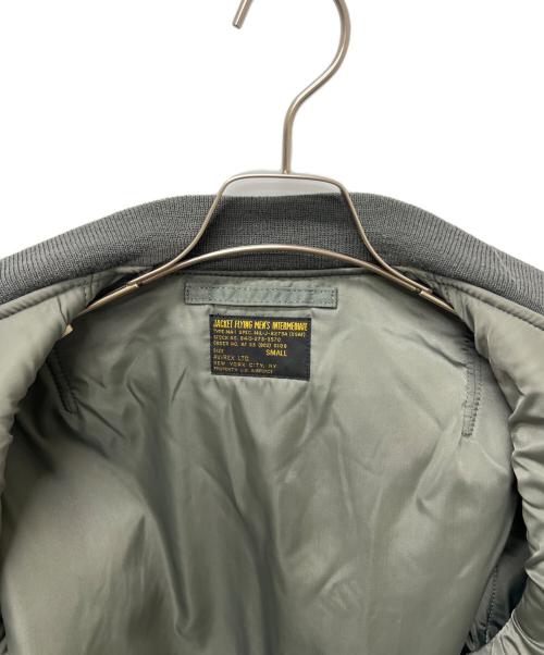 AVIREX（アヴィレックス）AVIREX (アヴィレックス) MA-1 VINTAGE グレー サイズ:Ｓの古着・服飾アイテム