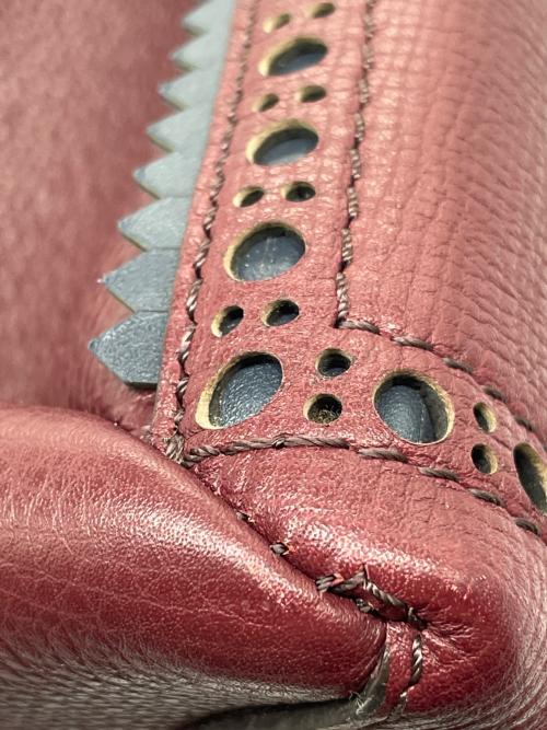 BURBERRY LONDON ENGLAND（バーバリー ロンドン イングランド）BURBERRY LONDON ENGLAND (バーバリー ロンドン イングランド) 2wayショルダーバッグ ボルドーの古着・服飾アイテム